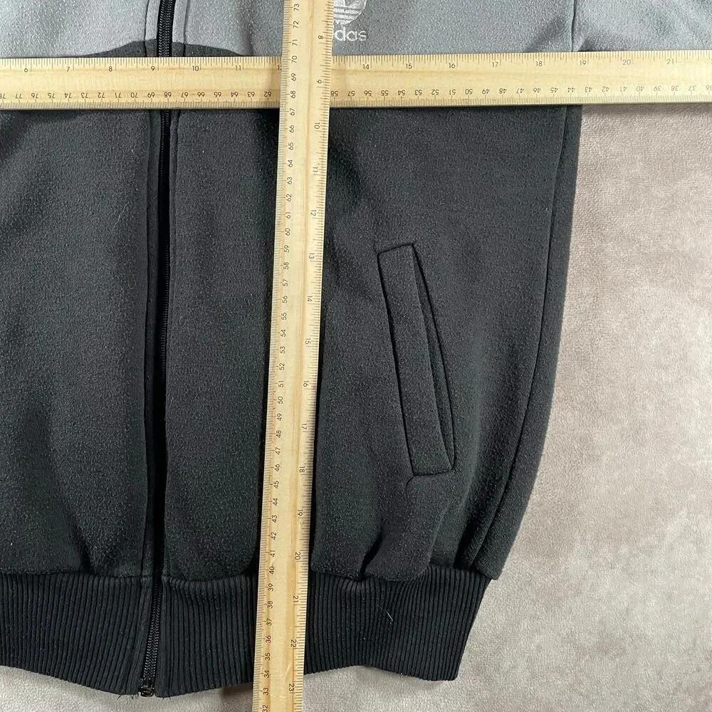 70s 80s Adidas Multicolor Full Zip Sweater Small Trefoil